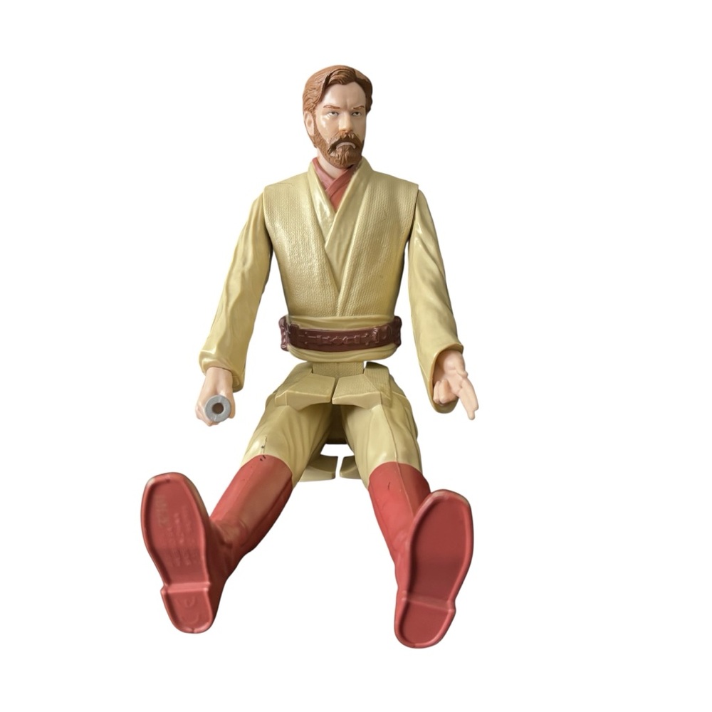Star Wars Young Obi-Wan Kenobi Jedi 11.5" Action Figure Hasbro 2013 Toy - Picture 5 of 8